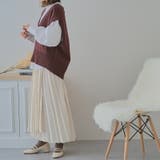 ディープVネックオーバーニットベスト/AC1158 acro アクロ | ORiental TRaffic | 詳細画像10