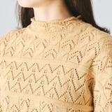 透かしスカラップニットプルオーバー/AC1309 acro アクロ | ORiental TRaffic | 詳細画像3