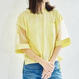 イエロー | シアースリーブTシャツ/AC1434 acro アクロ | ORiental TRaffic