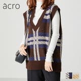 ビックサイズチェックベスト/AC2316 acro アクロ | ORiental TRaffic | 詳細画像1 