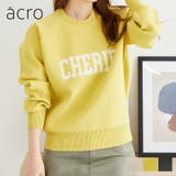 《acro》アクロ スウェット風ロゴニット | ORiental TRaffic | 詳細画像1 