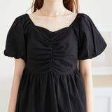 《acro》アクロ Wフロントパフスリーブトップス | ORiental TRaffic | 詳細画像3