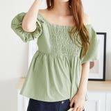 《acro》アクロ Wフロントパフスリーブトップス | ORiental TRaffic | 詳細画像11