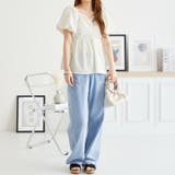 《acro》アクロ Wフロントパフスリーブトップス | ORiental TRaffic | 詳細画像13