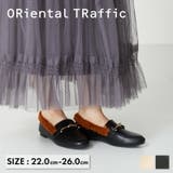 《オリエンタルトラフィック》ゴールドモチーフファーローファー/31307 | ORiental TRaffic | 詳細画像1