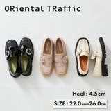 《オリエンタルトラフィック》厚底ビジューバックルベルトシューズ | ORiental TRaffic | 詳細画像1