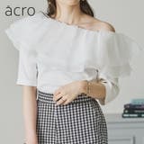 《acro》オフショルフリルカットソー/AC3108 | ORiental TRaffic | 詳細画像1