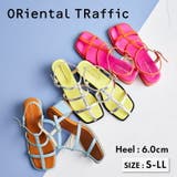 ボーンストラップバイカラーサンダル/31250 | ORiental TRaffic | 詳細画像1