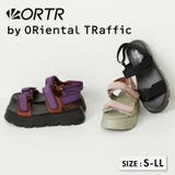 厚底ナイロンベルトスポーツサンダル/OT3212 | ORiental TRaffic | 詳細画像2 