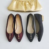 《オリエンタルトラフィック》パールモチーフフラットパンプス/R-2014 | ORiental TRaffic | 詳細画像12