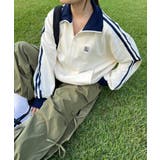 ワンポイント刺繍トラックジャケット | nemne | 詳細画像1