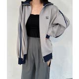 ワンポイント刺繍トラックジャケット | nemne | 詳細画像14