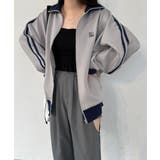 ワンポイント刺繍トラックジャケット | nemne | 詳細画像15