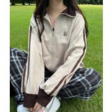 ワンポイント刺繍トラックジャケット | nemne | 詳細画像2