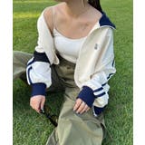 ワンポイント刺繍トラックジャケット | nemne | 詳細画像4