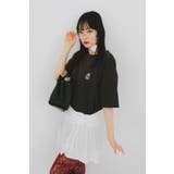 《メロクロコラボ》ハートモチーフTシャツ | nemne | 詳細画像5 