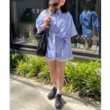 アソート柄オーバーシャツ | nemne | 詳細画像7 