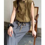 【Delfy】裾ギャザーノースリデザインPO | nemne | 詳細画像10 