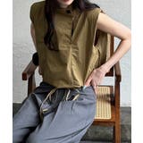 【Delfy】裾ギャザーノースリデザインPO | nemne | 詳細画像9 