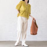 カラーテーパード チノパンツ シンプル | Ada. | 詳細画像10