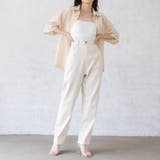 カラーテーパード チノパンツ シンプル | Ada. | 詳細画像8