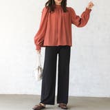 ゆったりした履き心地♪イージーワイドパンツ 美脚 脚長 | Ada. | 詳細画像35