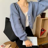 ボリュームローゲージカーディガン オーバーサイズ ゆったり | Ada. | 詳細画像11