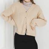 ボリュームローゲージカーディガン オーバーサイズ ゆったり | Ada. | 詳細画像2