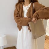 ボリュームローゲージカーディガン オーバーサイズ ゆったり | Ada. | 詳細画像23