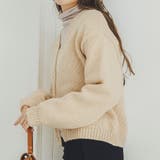 ボリュームローゲージカーディガン オーバーサイズ ゆったり | Ada. | 詳細画像3