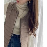 ノースリーブ ダウン ロングベスト | Ada. | 詳細画像15