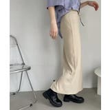 カット リブ ナロースカート | Ada. | 詳細画像9