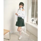 マフラー付き ボートネック カットソー | Ada. | 詳細画像10