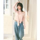 マフラー付き ボートネック カットソー | Ada. | 詳細画像35