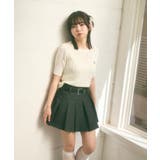 【デニム生地】ウェーブライン プリーツ ミニスカート インパン裏地付き | Ada. | 詳細画像10