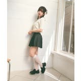 【デニム生地】ウェーブライン プリーツ ミニスカート インパン裏地付き | Ada. | 詳細画像12