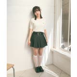 【デニム生地】ウェーブライン プリーツ ミニスカート インパン裏地付き | Ada. | 詳細画像13