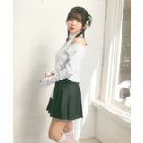 【デニム生地】ウェーブライン プリーツ ミニスカート インパン裏地付き | Ada. | 詳細画像15