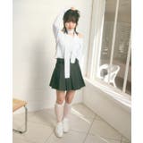 【デニム生地】ウェーブライン プリーツ ミニスカート インパン裏地付き | Ada. | 詳細画像16