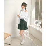 【デニム生地】ウェーブライン プリーツ ミニスカート インパン裏地付き | Ada. | 詳細画像17