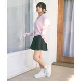 【デニム生地】ウェーブライン プリーツ ミニスカート インパン裏地付き | Ada. | 詳細画像5