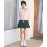 【デニム生地】ウェーブライン プリーツ ミニスカート インパン裏地付き | Ada. | 詳細画像6