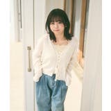レースアップデザイン サマーニット | Ada. | 詳細画像12