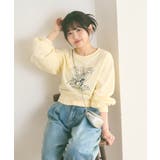 ブーケプリント カジュアル スウェット | Ada. | 詳細画像11