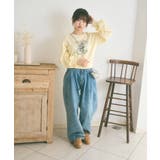 ブーケプリント カジュアル スウェット | Ada. | 詳細画像23