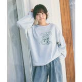 ブーケプリント カジュアル スウェット | Ada. | 詳細画像31