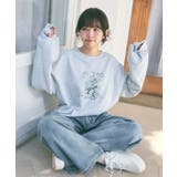 ブーケプリント カジュアル スウェット | Ada. | 詳細画像5