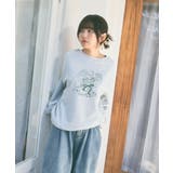 ブーケプリント カジュアル スウェット | Ada. | 詳細画像6