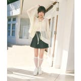 メッシュ リボンデザイン ルーズ カーディガン | Ada. | 詳細画像39