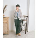 メッシュ リボンデザイン ルーズ カーディガン | Ada. | 詳細画像47